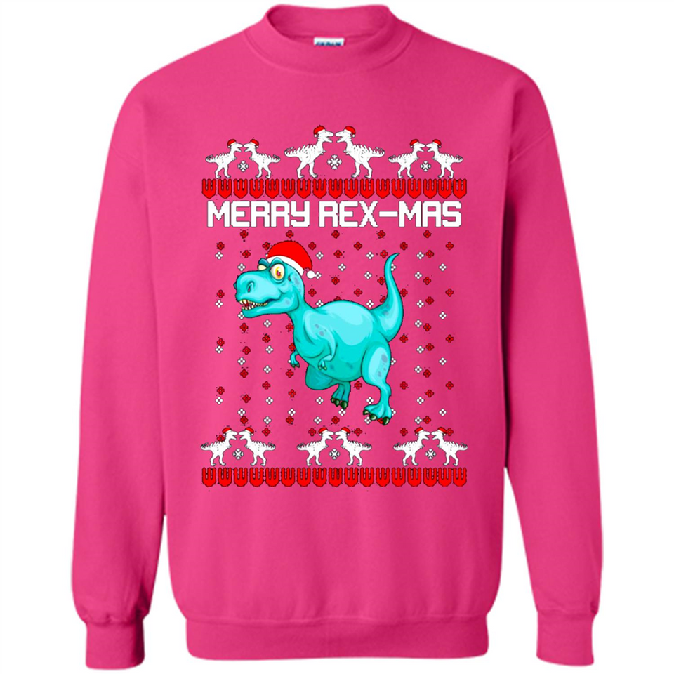 Merry Rexmas Christmas Sweatshirt PINGPONG