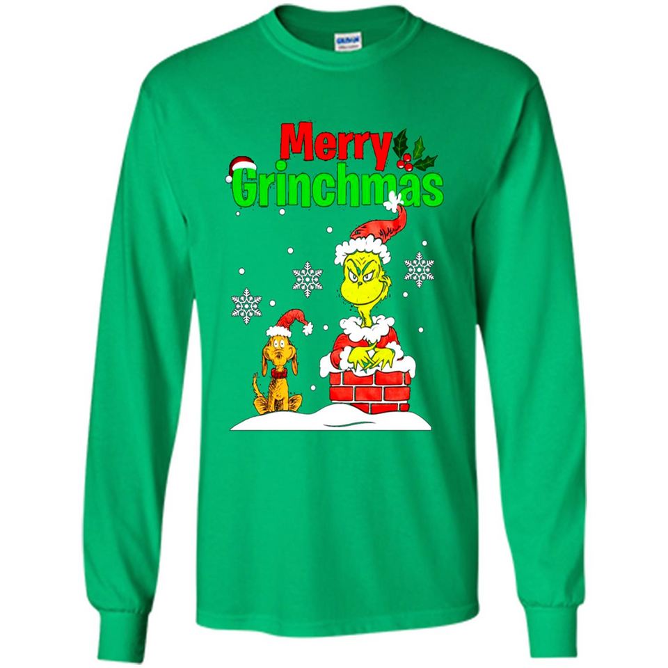 Merry Grinchmas Not Merry Christmas sweater PINGPONG