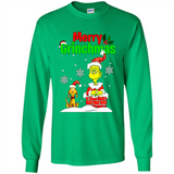 Merry Grinchmas Not Merry Christmas sweater PINGPONG