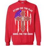 Dallas Stars - stand for the flag kneel for the cross