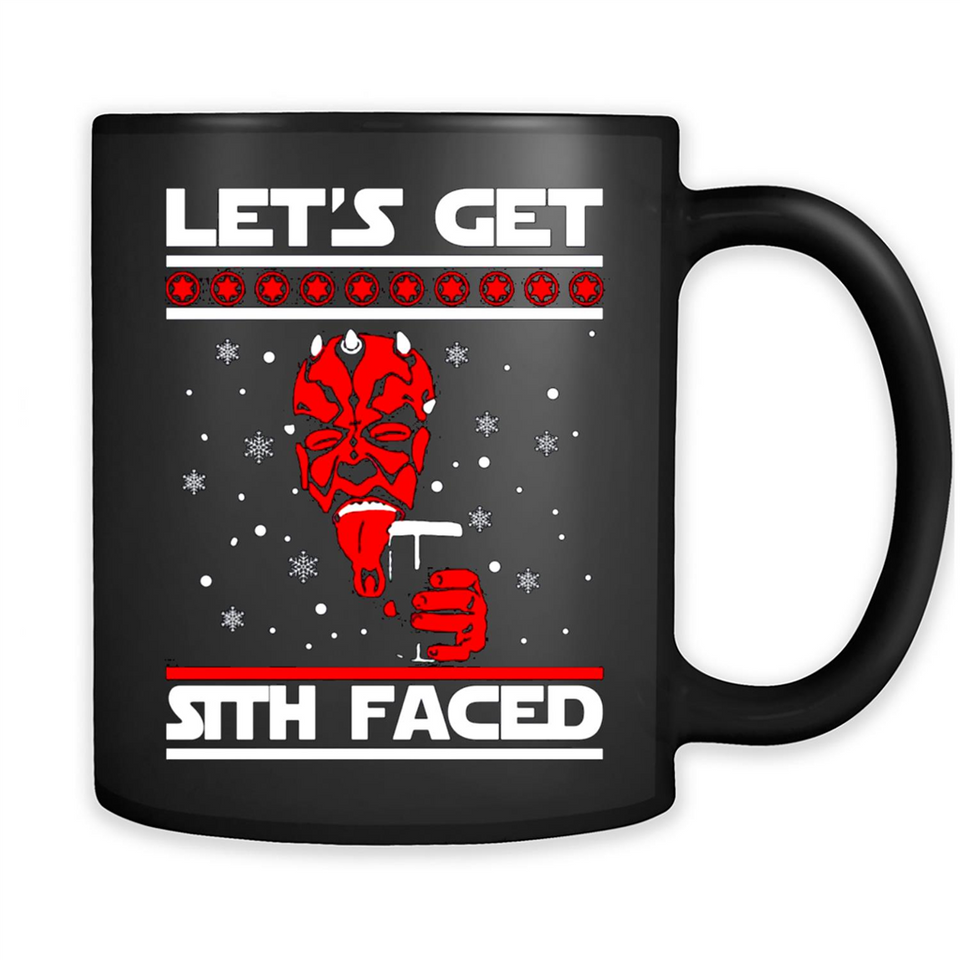 Let’s get sith faced Christmas sweatshirt PINGPONG