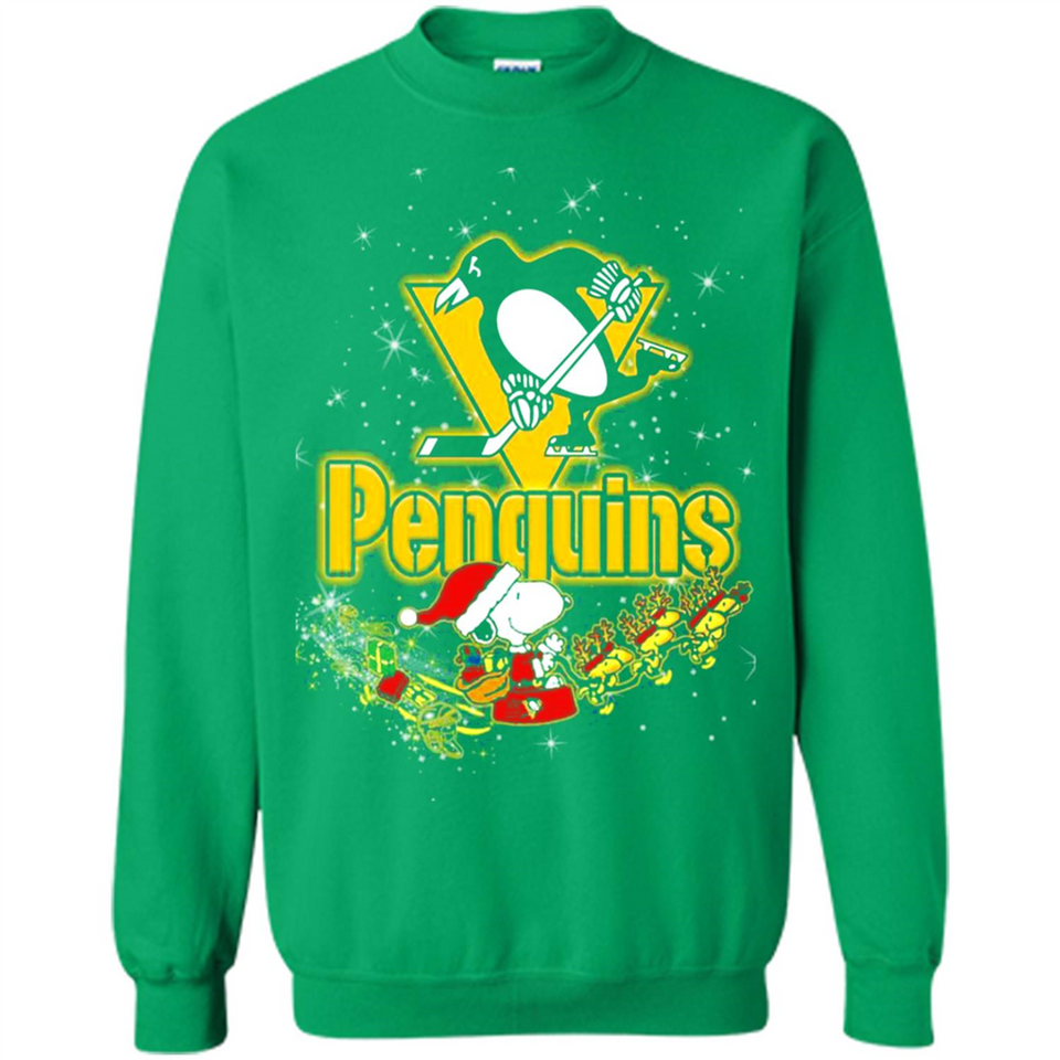 Snoopy Christmas Pittsburgh Penguins - Sweatshirt