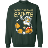 Grumpy Santa Claus New Orleans Saints Football Team PINGPONG