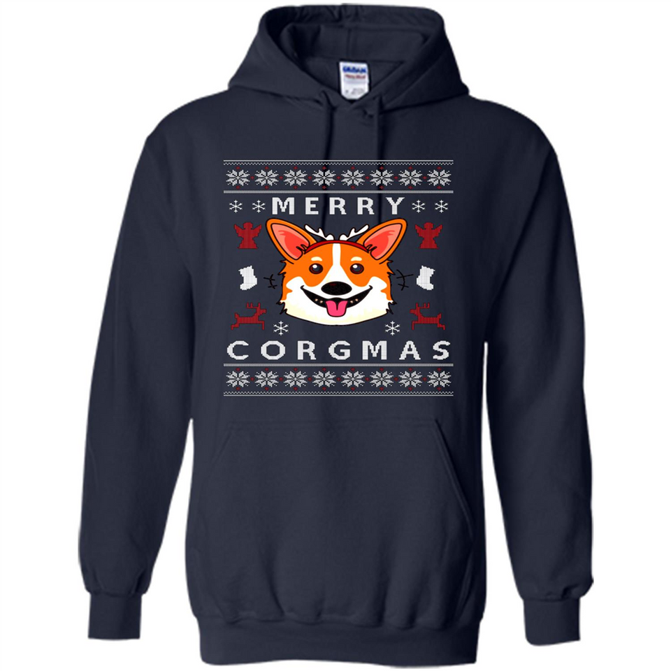 Merry Corgmas Christmas Corgi Christmas Sweatshirt 1 PINGPONG