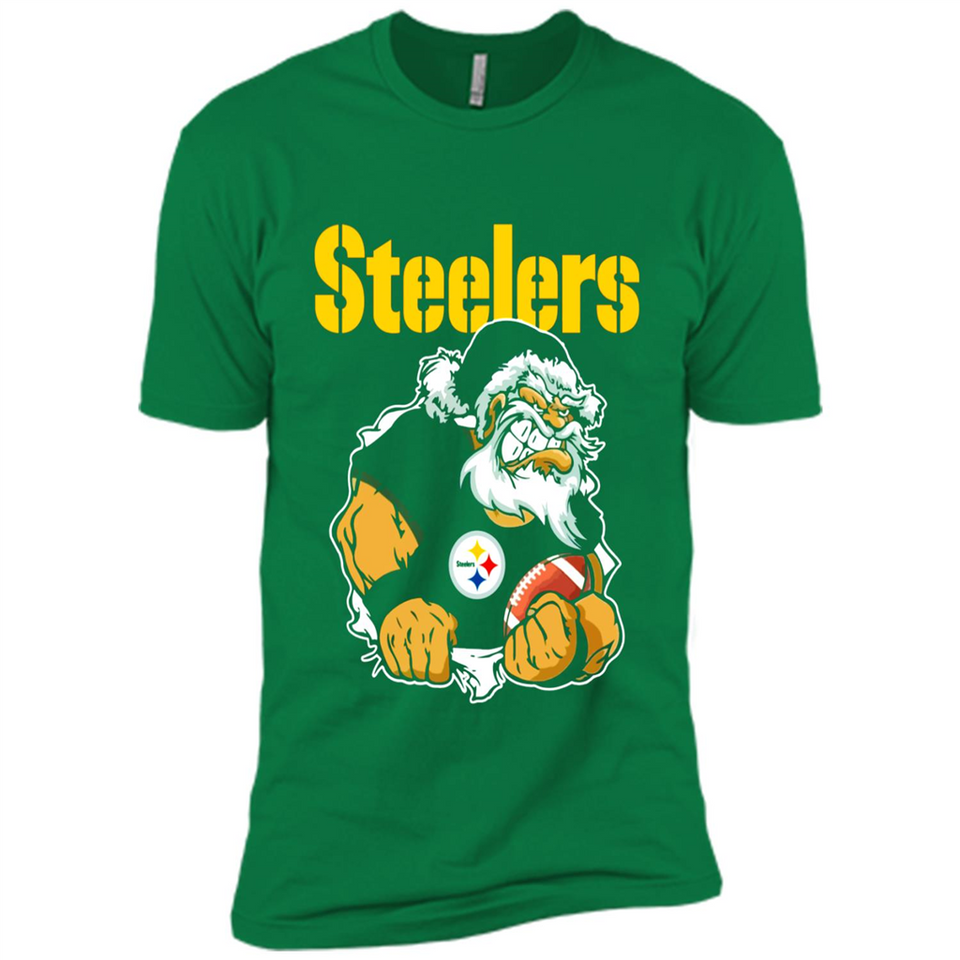 Grumpy Santa Claus Pittsburgh Steelers Football Team PINGPONG