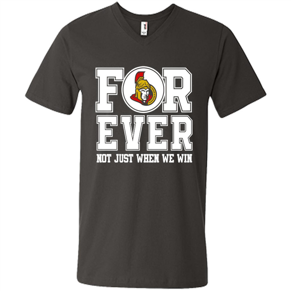 Ottawa Senators Forever For ever not just when we win - Men's V-Neck