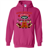 New York Jets NFL Reindeer Funny Merry Christmas And Happy New Year