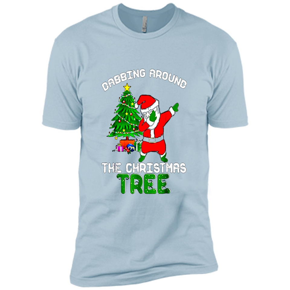 Christmas Dabbing Santa - Premium Short Sleeve T-Shirt