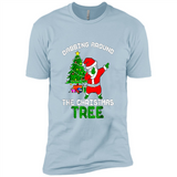 Christmas Dabbing Santa - Premium Short Sleeve T-Shirt