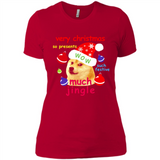 Christmas Doge Meme Shirts Funny Santa Shiba Inu Dog - Ladies' Boyfriend T-Shirt