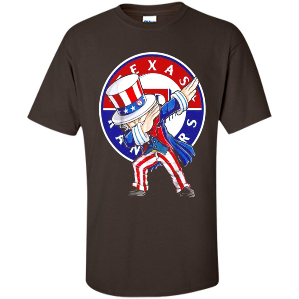 MLB TEXAS RANGERS UNCLE SAM DABBING INDEPENDENCE DAY