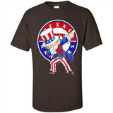 MLB TEXAS RANGERS UNCLE SAM DABBING INDEPENDENCE DAY