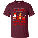 Never Underestimate A December Woman Watches Hallmark Movies Sweatshirt PINGPONG