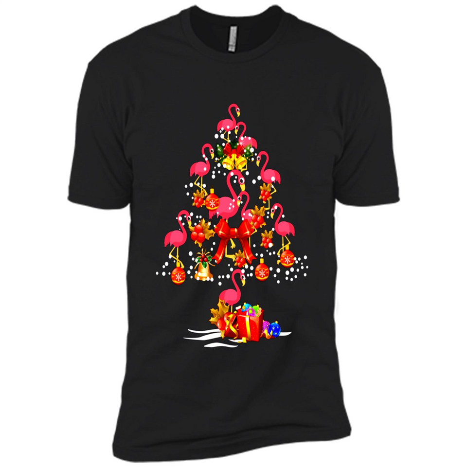 Flamingo Christmas Tree Merry Christmas Flamingo PING PONG