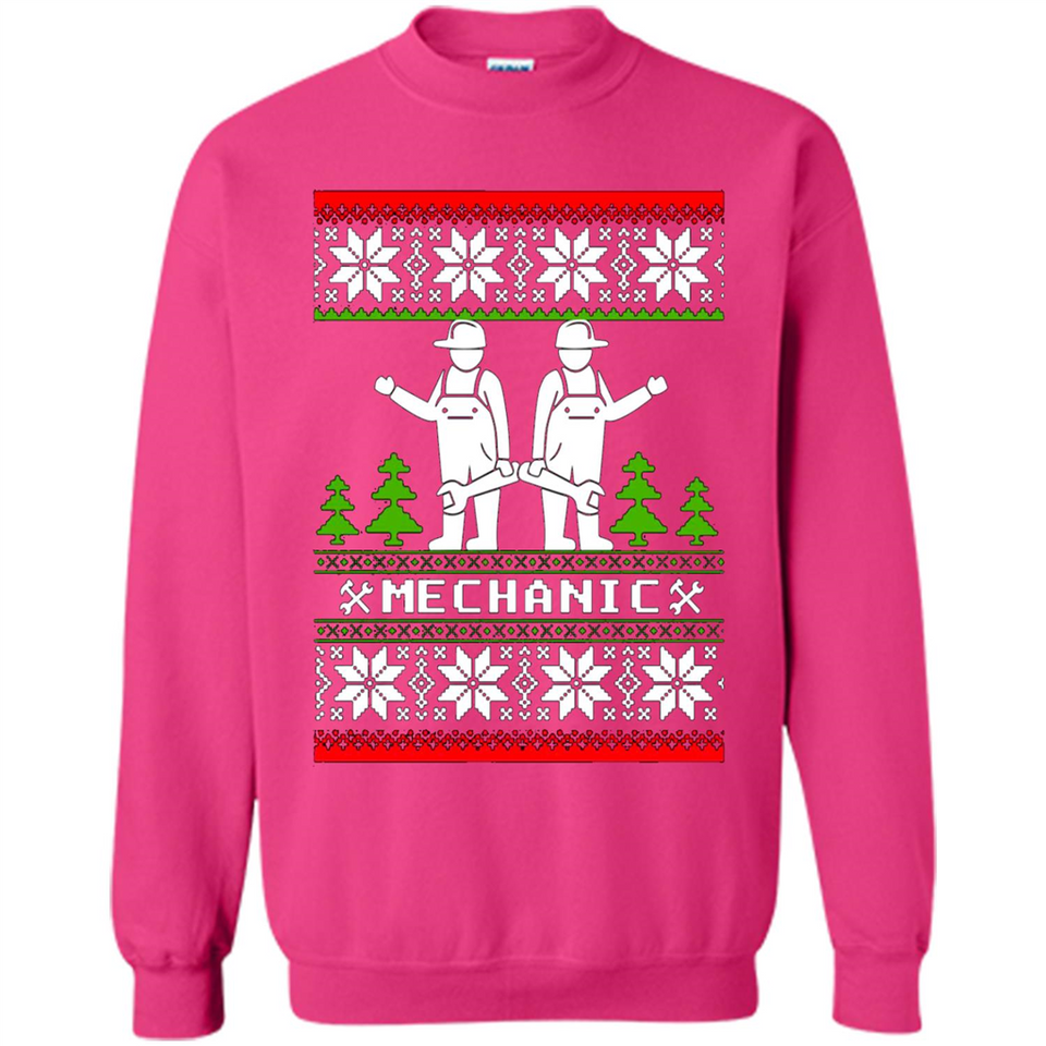 Mechanic Christmas sweater PINGPONG