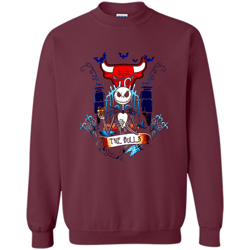 Chicago Bulls Halloween The Nightmare Before Christmas - Sweatshirt
