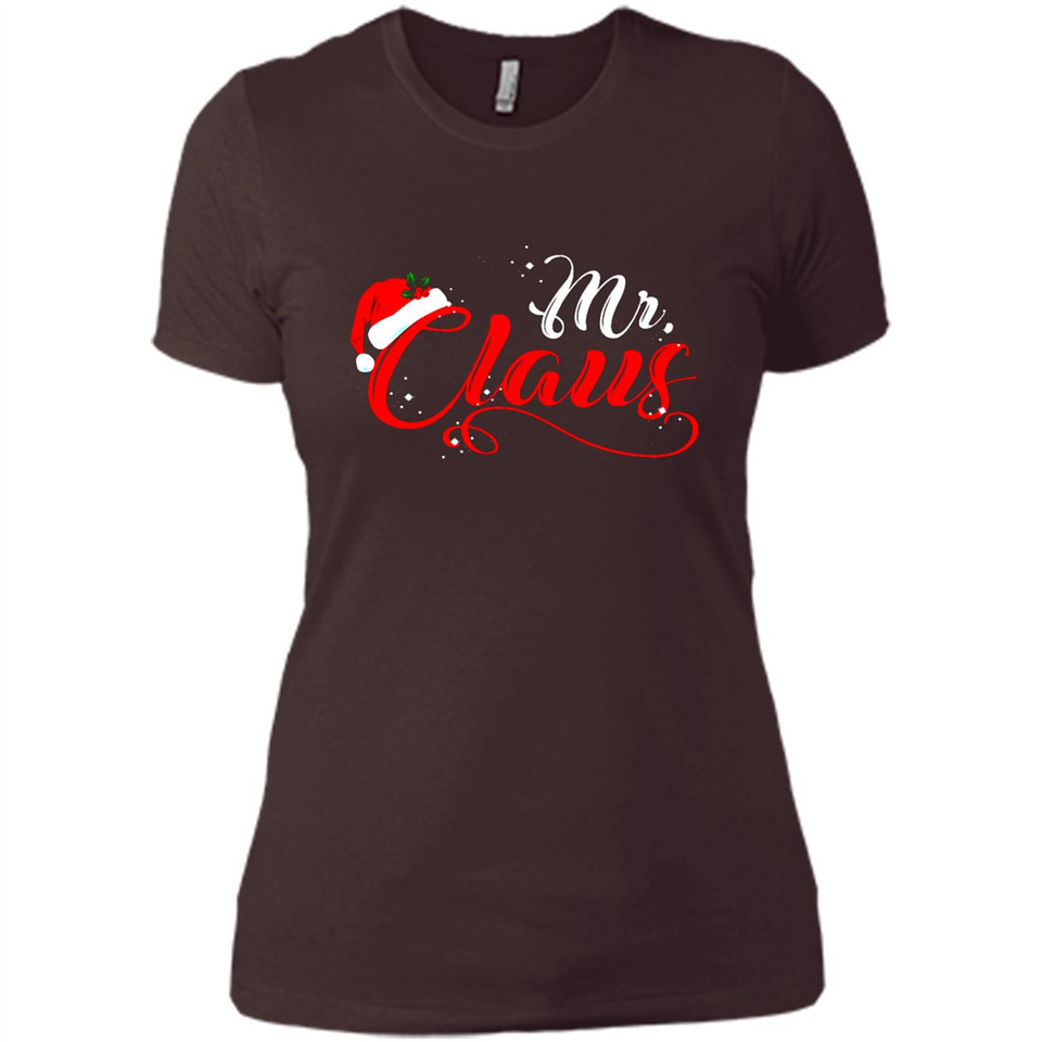 Mr. Claus Santa Claus Merry Xmas T-Shirt - Ladies' Boyfriend T-Shirt
