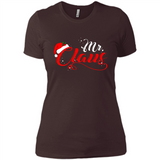 Mr. Claus Santa Claus Merry Xmas T-Shirt - Ladies' Boyfriend T-Shirt