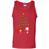 Snoopy Christmas Tree T-Shirt - Tank Top