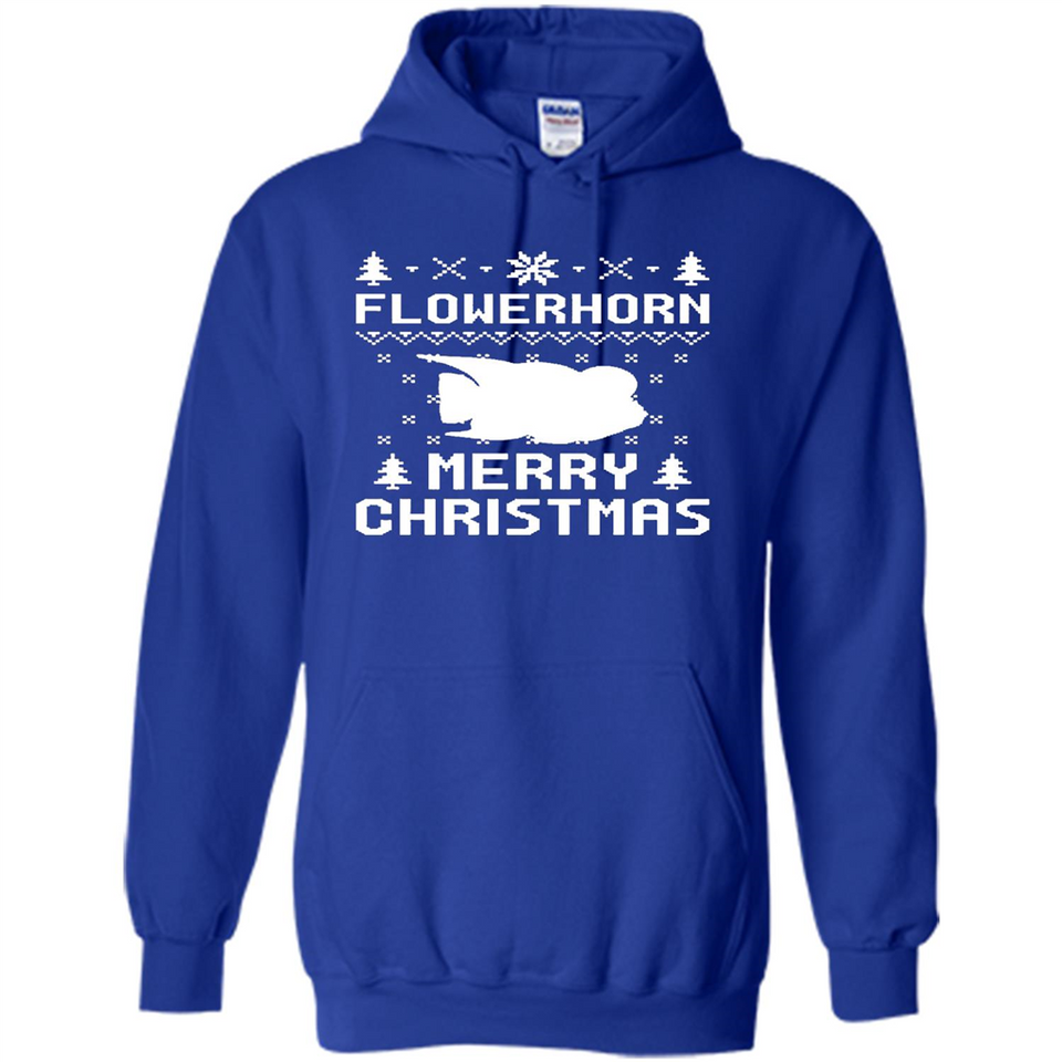 Flowerhorn Christmas T-shirt, Ugly Christmas Sweater - Hoodie