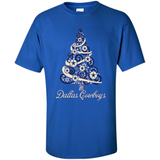 Dallas Cowboys NFL Football Team Logo Christmas Tree T-Shirt - Shirt