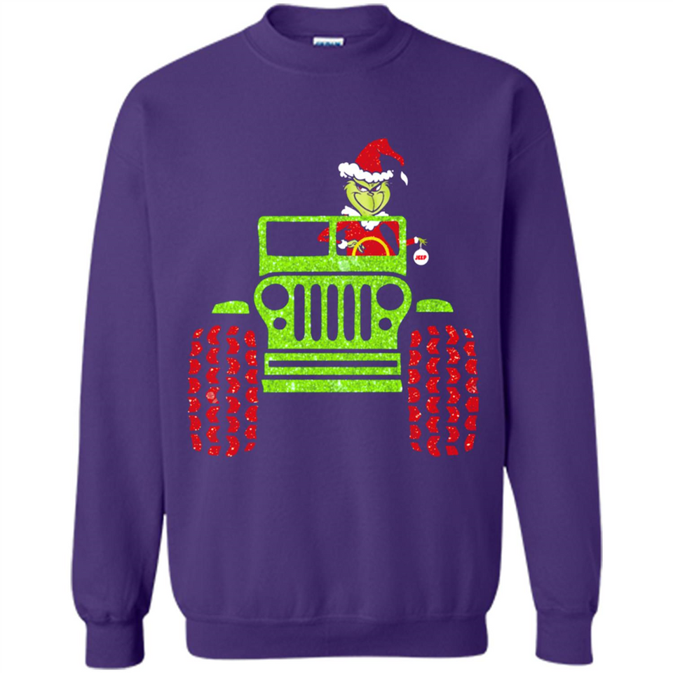 Grinch Jeep Christmas