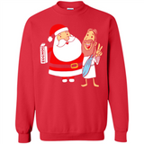 Eggnog Santa And Jesus Christmas