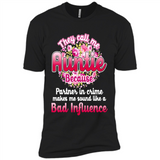 They Call Me Auntie Flower - Premium Short Sleeve T-Shirt
