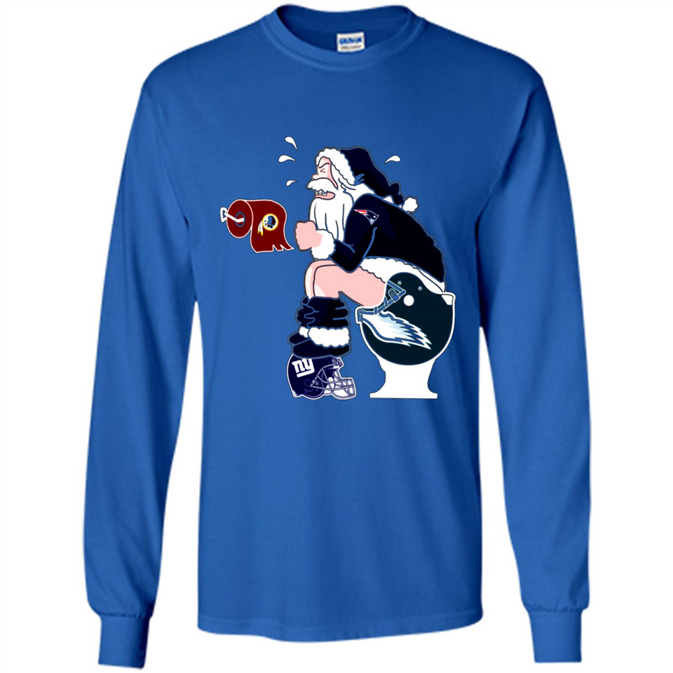 New England Patriots Toilet Santa Claus PINGPONG