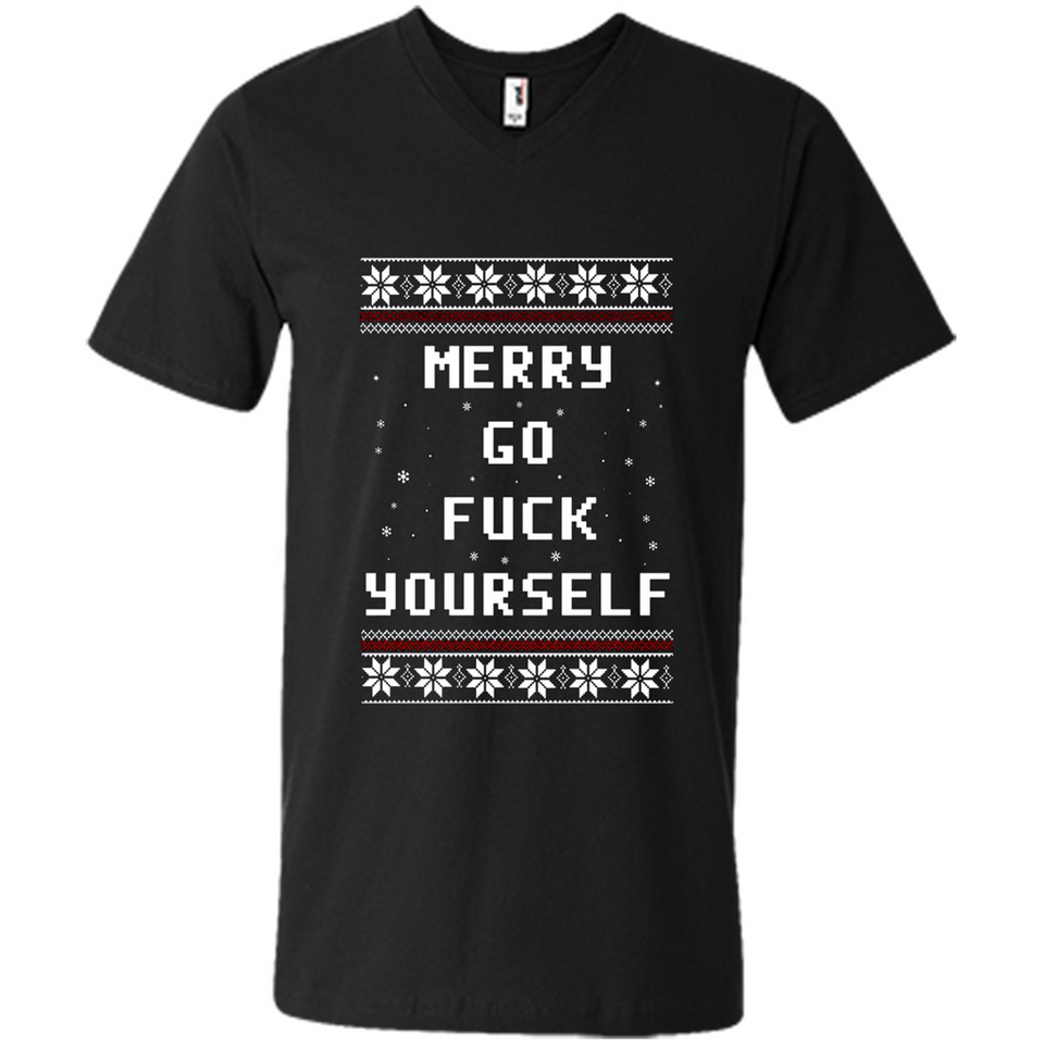 Merry go fuck yourself Christmas sweatshirt PINGPONG