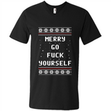 Merry go fuck yourself Christmas sweatshirt PINGPONG