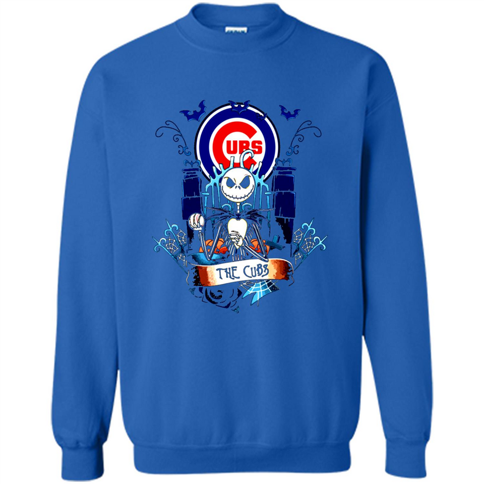 Chicago Cubs Halloween The Nightmare Before Christmas - Sweatshirt