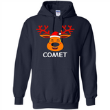 Comet Santa Claus Funny Xmas Holiday T-Shirt - Hoodie