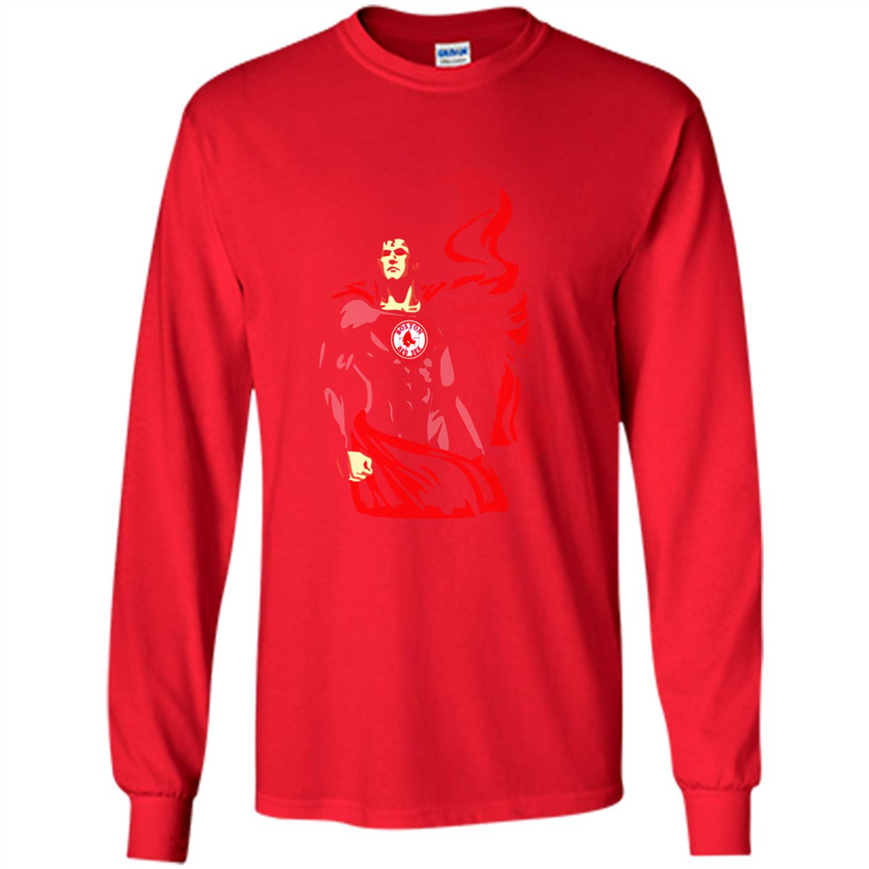 Boston Red Sox Shirt For Fans - Long Sleeve T-Shirt