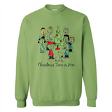 Snoopy Christmas Time Is Here Sporty T-Shirt - Sweatshirt
