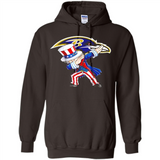 NFL BALTIMORE RAVENS UNCLE SAM DABBING INDEPENDENCE DAY