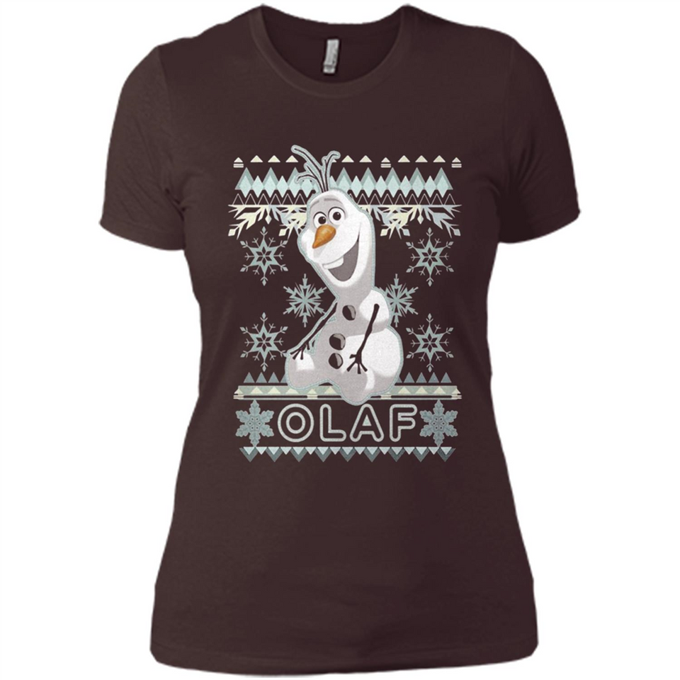 Olaf frozen ugly christmas sweater - Ladies' Boyfriend T-Shirt