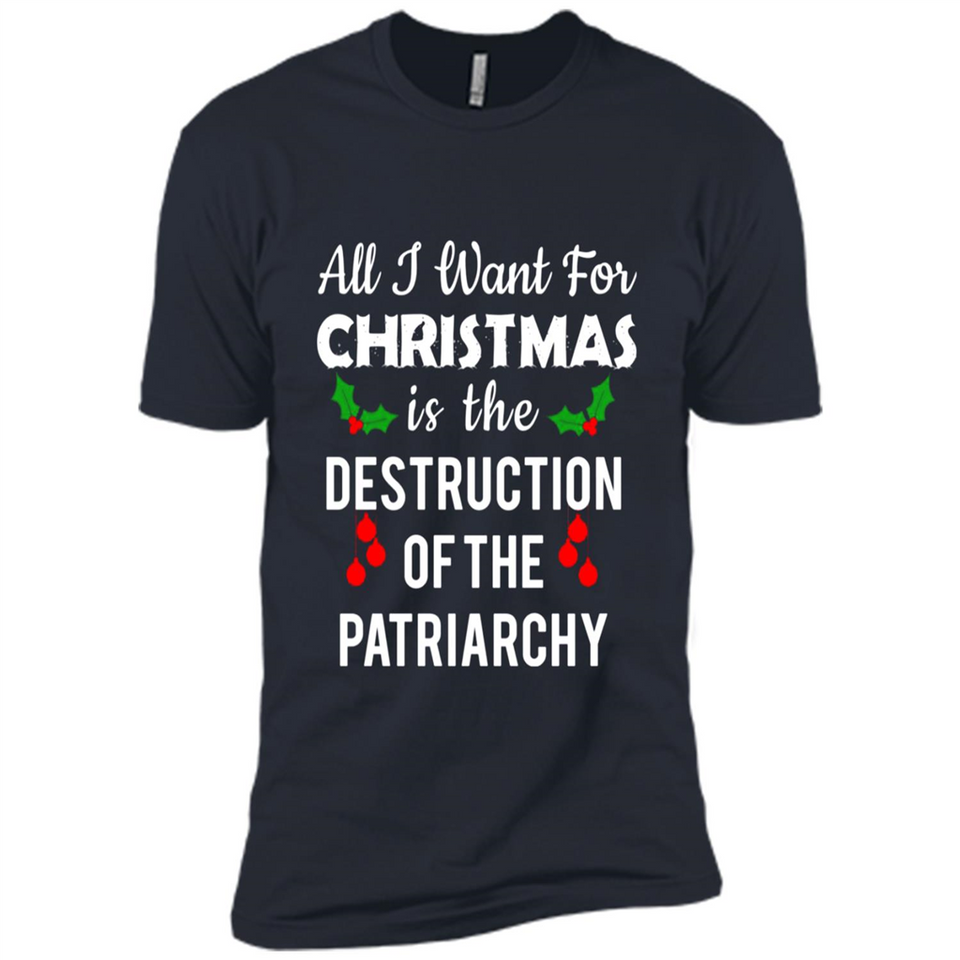 All I Want For Christmas Is The Destruction Of The Patriarchy sweater PINGPONG