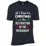 All I Want For Christmas Is The Destruction Of The Patriarchy sweater PINGPONG