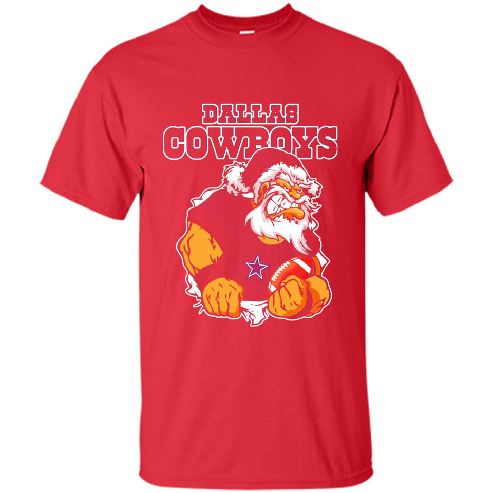 Grumpy Santa Claus Dallas Cowboys Football Team PINGPONG