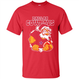 Grumpy Santa Claus Dallas Cowboys Football Team PINGPONG