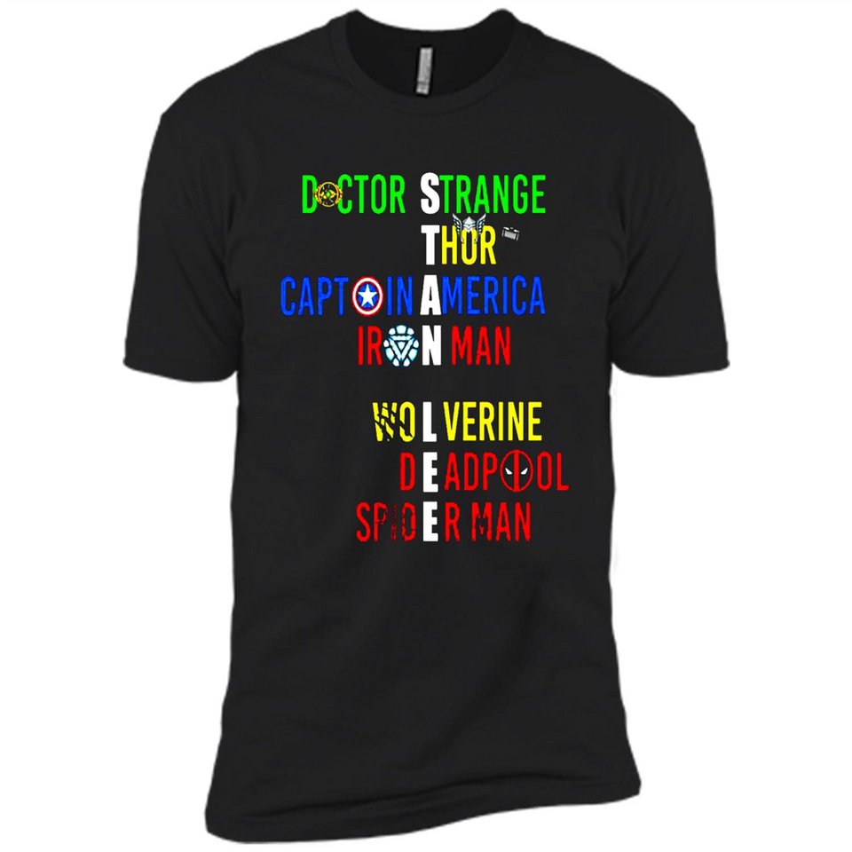 RIP Stan Lee Doctor Strange Thor Caption America Iron Man Shirt PINGPONG - Premium Short Sleeve T-Shirt