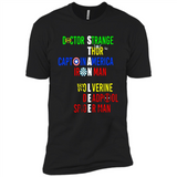 RIP Stan Lee Doctor Strange Thor Caption America Iron Man Shirt PINGPONG - Premium Short Sleeve T-Shirt