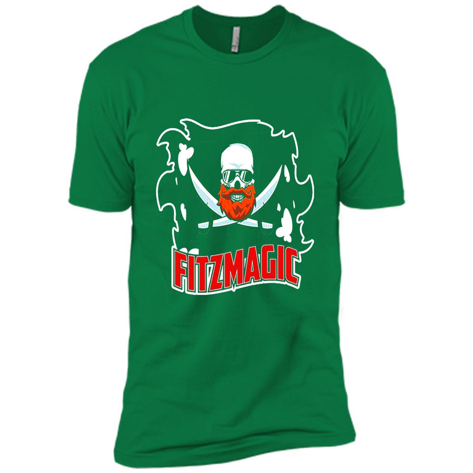 Order Fitzmagic T-Shirt Ryan Fitzpatrick Beard Skull Football Tampa Florida PINGPONG