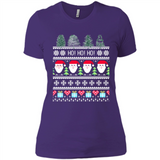 Ugly Merry Christmas Tree Santa Snowflakes