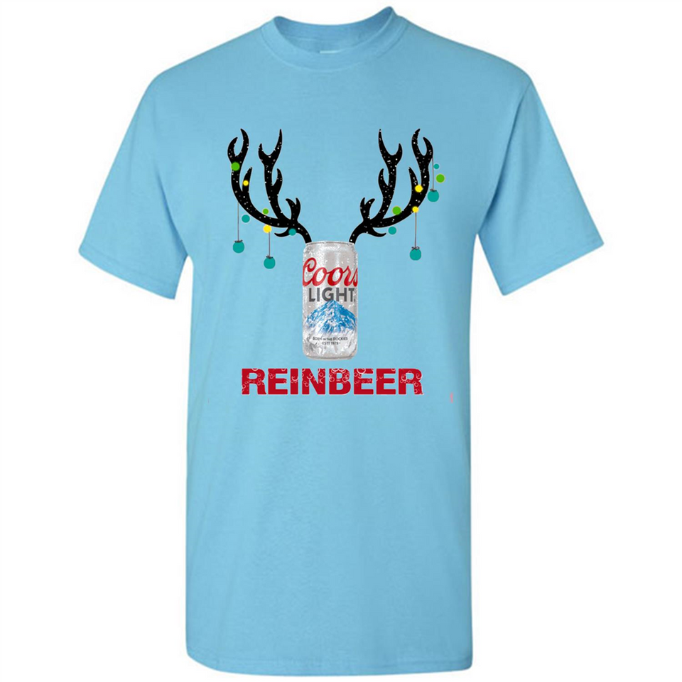 Coors Light Reinbeer Funny Beer Reindeer Christmas Sweatshirt - Shirt