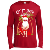 Let It Snow Elsewhere - Canvas Long Sleeve T-Shirt