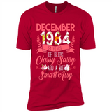 December 1984 34 Years Of Being Classy Sassy - Premium Short Sleeve T-Shirt