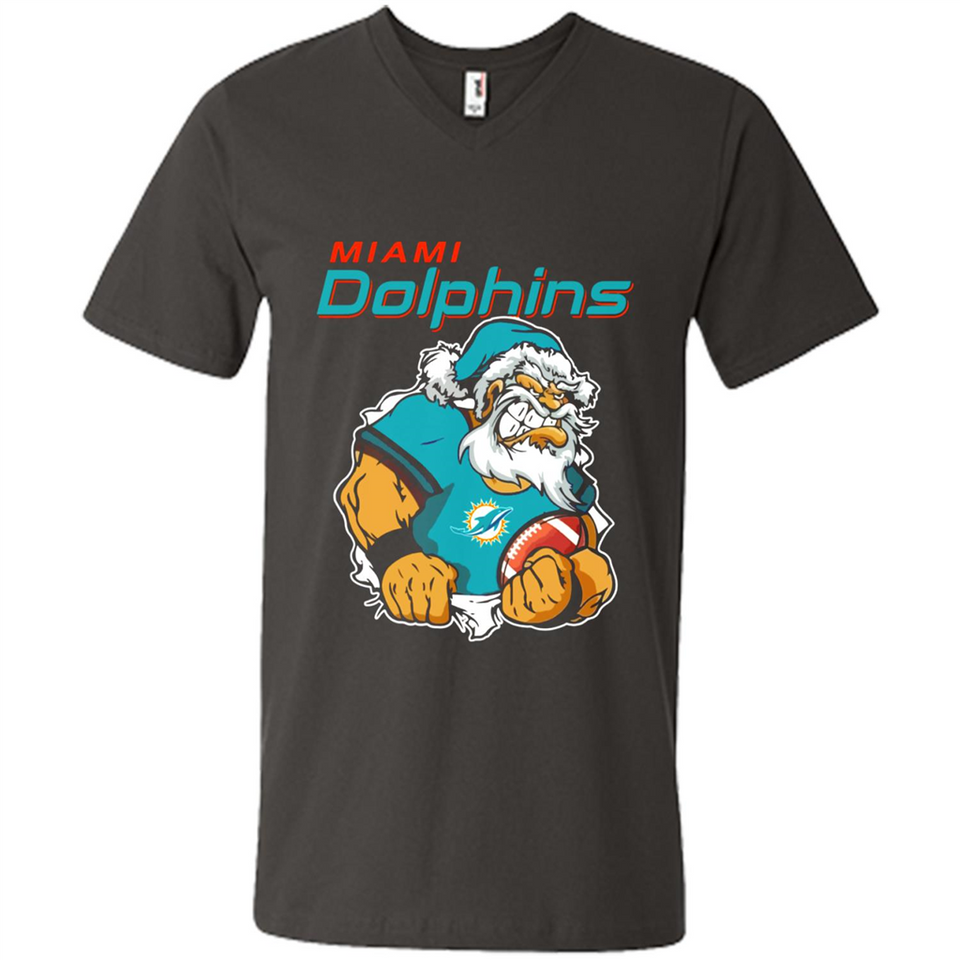 Grumpy Santa Claus Miami Dolphins Football Team PINGPONG