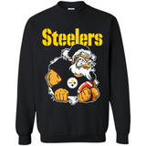 Grumpy Santa Claus Pittsburgh Steelers Football Team PINGPONG